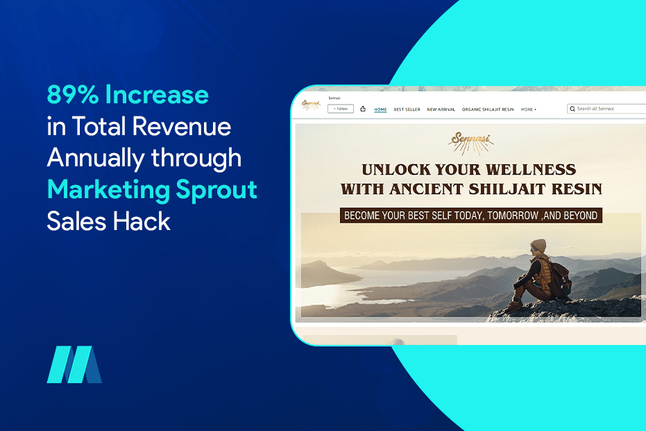 89% Increase in Total Revenue Annually through Marketing Sprout Sales Hack